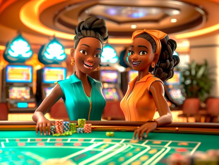 Nuansa naga laut pada permainan arcade